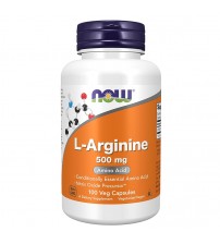 L-Аргінін Now Foods L-Arginine 500mg 100caps
